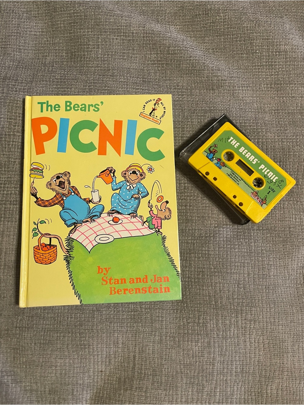 The Berenstain Bears: The Bear’s Picnic Hardback Book & Audio Cassette